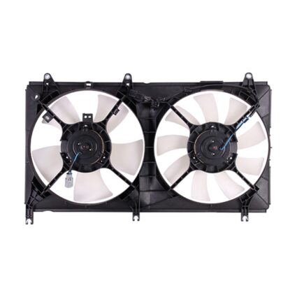Engine Cooling Fan Assembly Motor/Blade/Shroud Dual Fan Assembly for Mitsubishi Galant 2004–2012