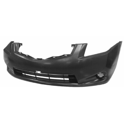 Bumper Cover Front Primed for Nissan Sentra S Base 2010–2012