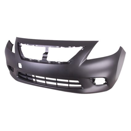 Bumper Cover Front To 3-13 Primed for Nissan Versa 1.6 SL 1.6 SV 1.6 S Plus 2013–2014