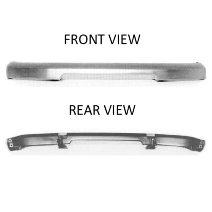 Bumper Face Bar Front Chrome for Nissan Frontier 1998–2000