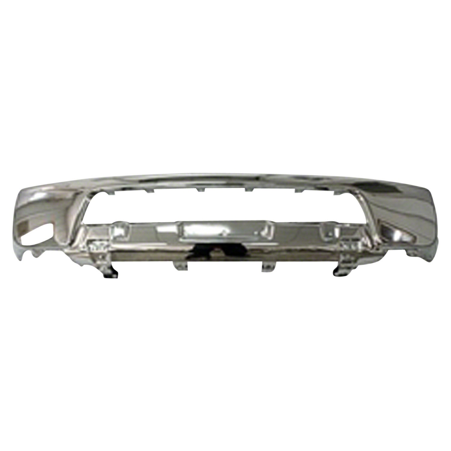 Bumper Face Bar Front w/o Fog Lamps Chrome for Nissan Frontier 2005–2008