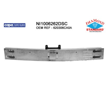 Bumper Cover Reinforcement Front CAPA for Nissan Altima 2019–2023