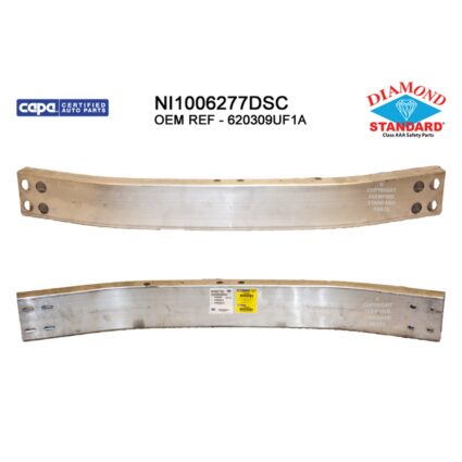 Bumper Cover Reinforcement Front From 5-19 CAPA for Nissan Murano 2019–2024