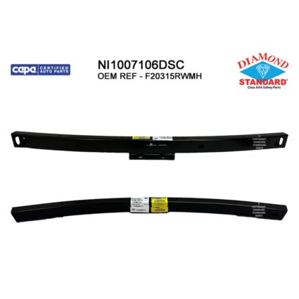 Bumper Cover Reinforcement Front Lower CAPA for Nissan Kicks 2021