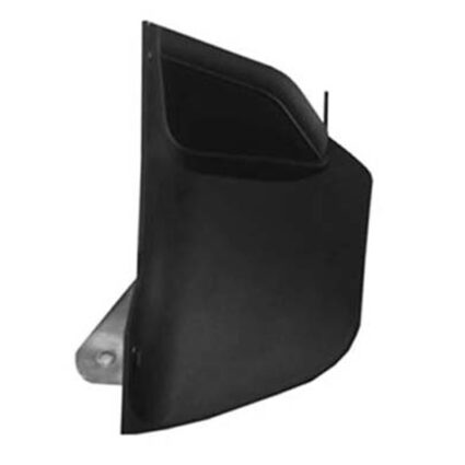 Bumper Insert Front Right Fog Lamp Opening Cover w/o Fog Lamps Matte Black for Nissan Murano Quest