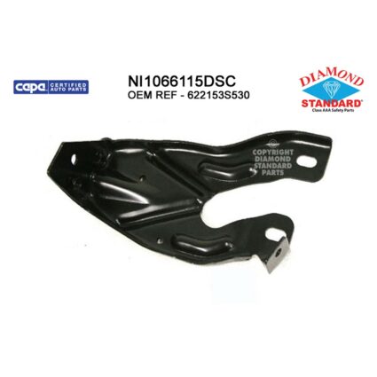 Bumper Bracket Front Left CAPA for Nissan Frontier Xterra