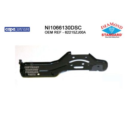 Bumper Bracket Front Left Bumper Stay CAPA for Nissan Armada Pathfinder Armada TITAN