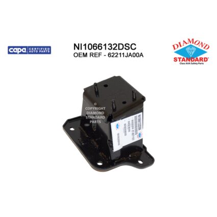 Bumper Bracket Front Left CAPA for Nissan Altima 2007–2012