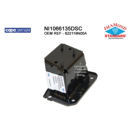 Bumper Bracket Front Left CAPA for Nissan Maxima 2009–2014