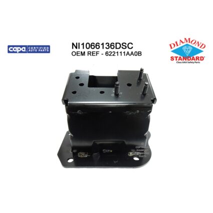 Bumper Bracket Front Left CAPA for Nissan Murano 2009–2014