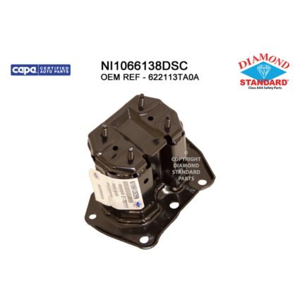 Bumper Bracket Front Left CAPA for Nissan Altima Sedan 2013–2018