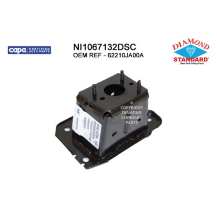 Bumper Bracket Front Right CAPA for Nissan Altima 2007–2012