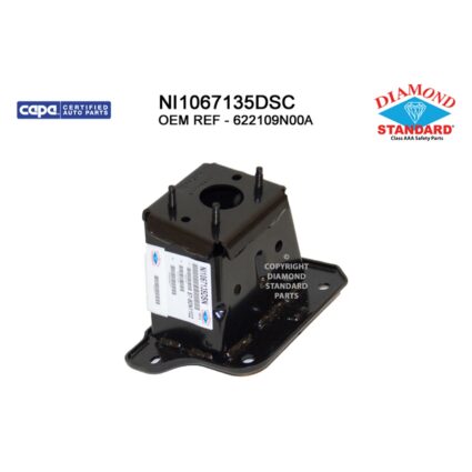 Bumper Bracket Front Right CAPA for Nissan Maxima 2009–2014