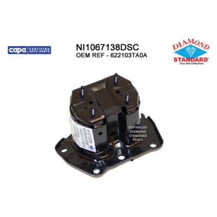 Bumper Bracket Front Right CAPA for Nissan Altima Sedan 2013–2018