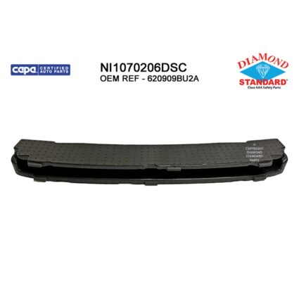 Bumper Impact Absorber Front Upper CAPA for Nissan Frontier 2022–2024