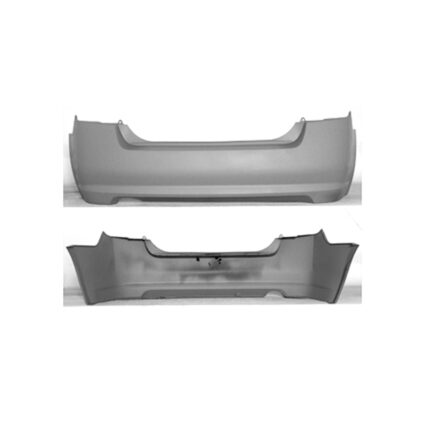 Bumper Cover Rear for Nissan Sentra 2007–2012