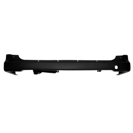 Bumper Cover Rear w/o Object Sensors Textured Black for Nissan NV200 2013–2021