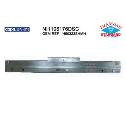 Bumper Cover Reinforcement Rear CAPA for Nissan Sentra 2013–2019