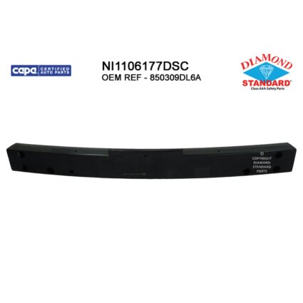 Bumper Cover Reinforcement Rear CAPA for Nissan Maxima 2009–2023