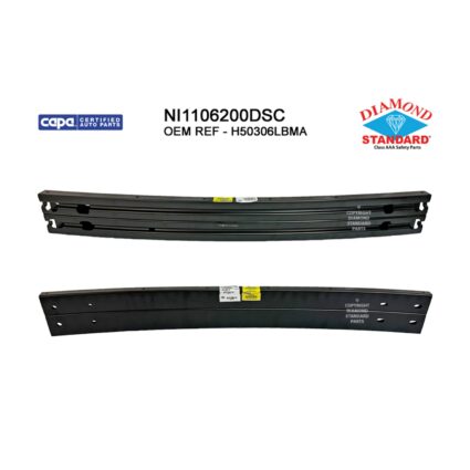 Bumper Cover Reinforcement Rear CAPA for Nissan Sentra 2020–2023