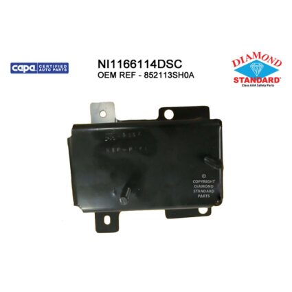 Bumper Bracket Rear Left CAPA for Nissan Sentra 2013–2019