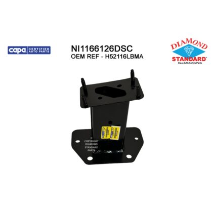 Bumper Bracket Rear Left CAPA for Nissan Sentra 2020–2023