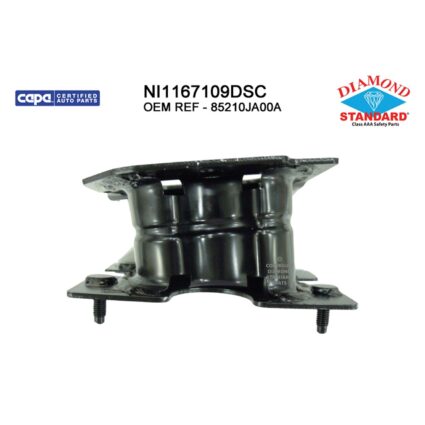 Bumper Bracket Rear Right CAPA for Nissan Altima Maxima