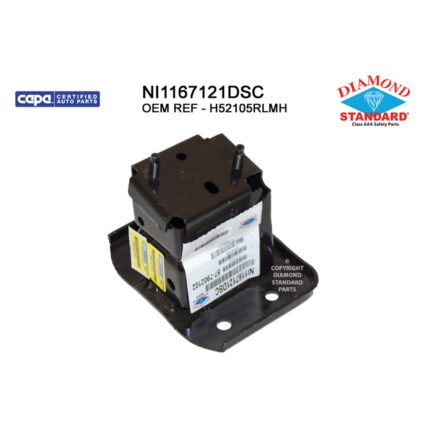 Bumper Bracket Rear Right CAPA for Nissan Kicks Versa