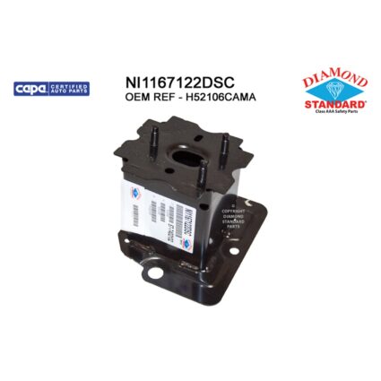 Bumper Bracket Rear Right CAPA for Nissan Altima 2019–2023