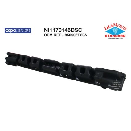 Bumper Impact Absorber Rear CAPA for Nissan Sentra 2007–2012