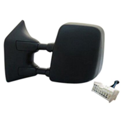 Door Mirror Assembly Left Power Heated w/Memory w/Big Tow Pkg w/Textured Cover for Nissan TITAN PRO-4X 2008–2015