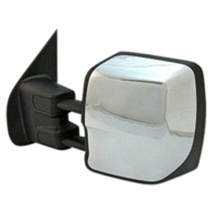 Door Mirror Assembly Left Power Heated w/Towing Pkg w/Chrome Cap for Nissan NV1500 NV2500 NV3500