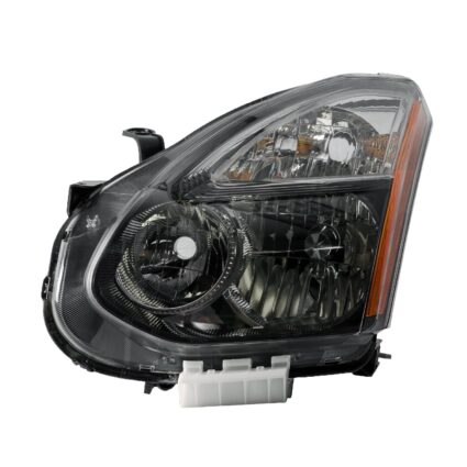 Headlight Lens Housing Left Halogen for Nissan Rogue Select 2014–2015