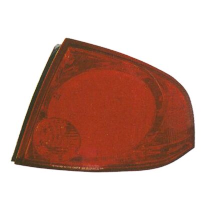 Tail Light Assembly Left Quarter Panel Mounted for Nissan Sentra S Base 2004–2006