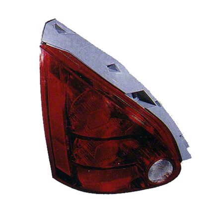 Tail Light Assembly Left w/o Bulbs or Sockets for Nissan Maxima 2004–2008