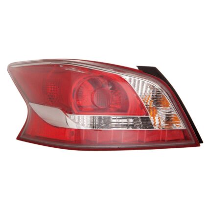Tail Light Assembly Left Standard Type CAPA for Nissan Altima 2014–2015