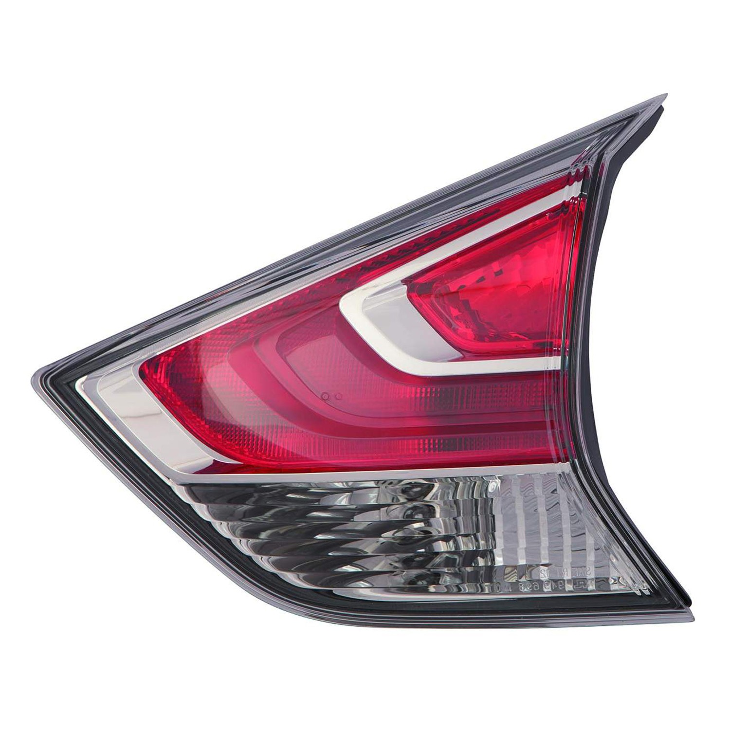 Tail Light Assembly Right Inner Lens/Housing CAPA for Nissan Rogue 2014–2016
