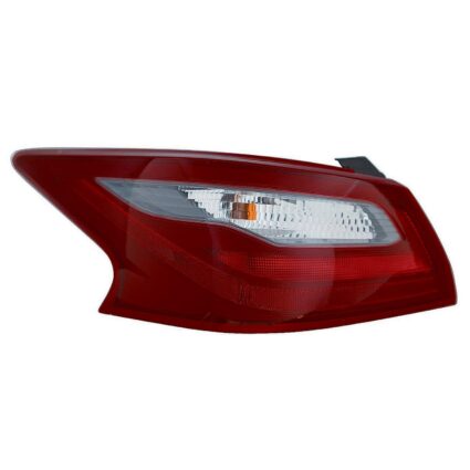 Tail Light Assembly Left Outer w/o Smoke Lens for Nissan Altima 2018