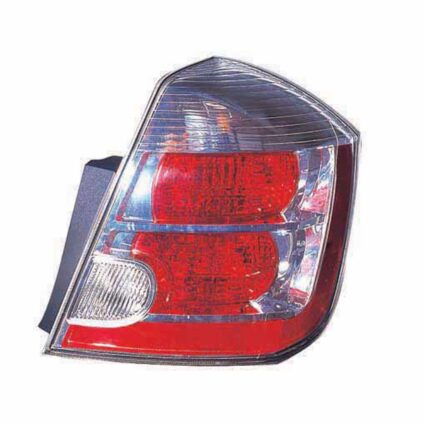 Tail Light Housing Right Includes Lens for Nissan Sentra 2007–2009