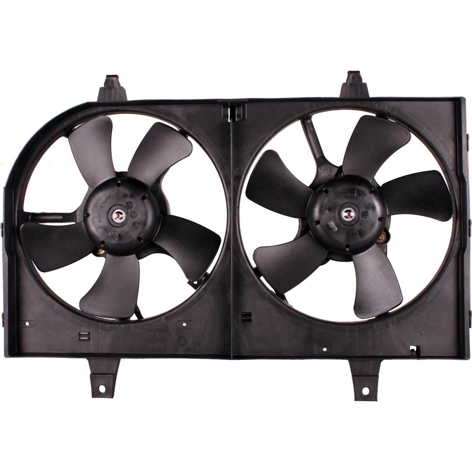 Engine Cooling Fan Assembly Dual Fan Assembly Includes Motors/Blades/Shroud for Nissan Maxima 2002–2003