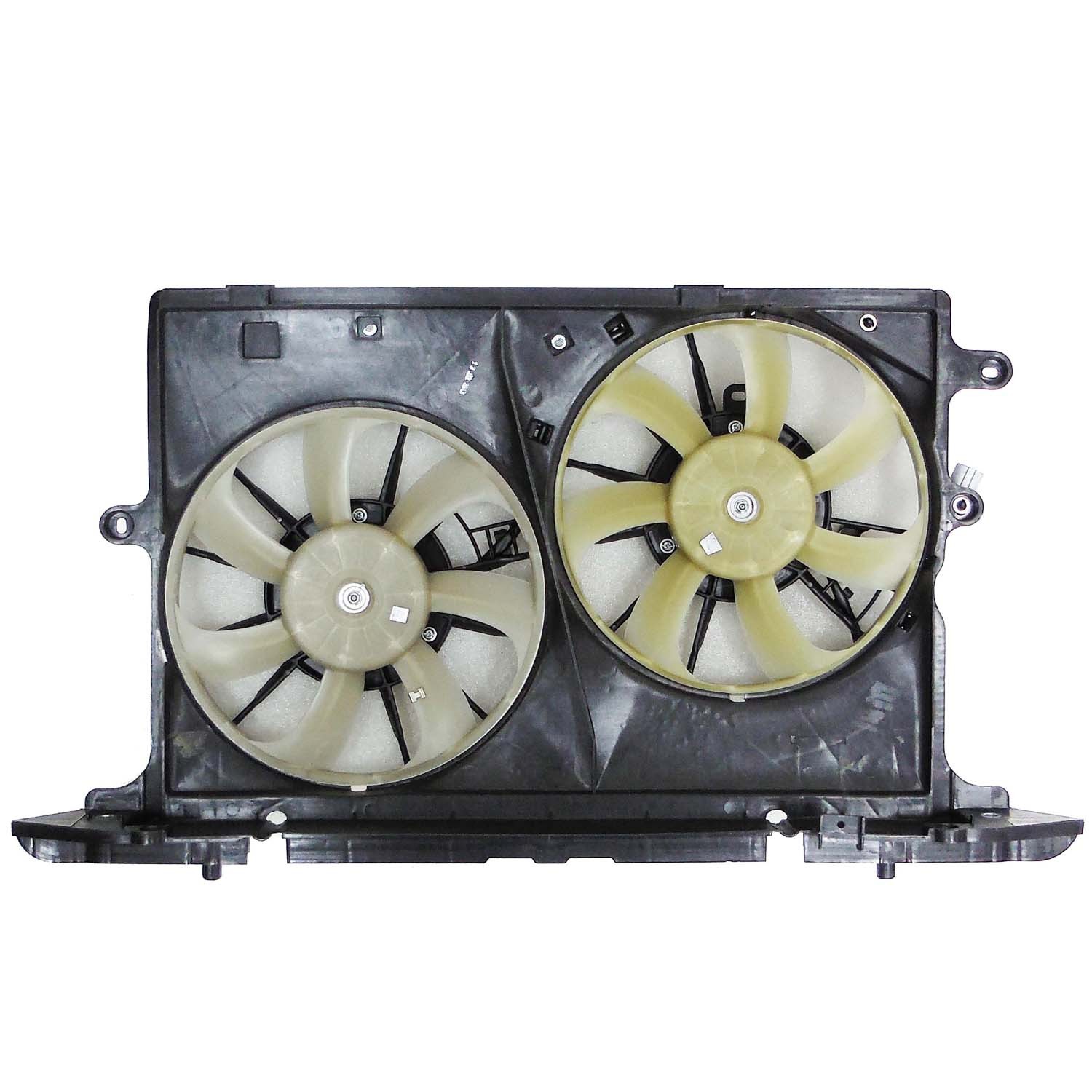 Engine Cooling Fan Assembly Motor/Blade/Shroud Dual Fan Assembly for Scion xB 2008–2015