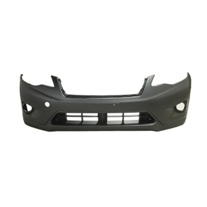 Bumper Cover Front w/Textured Lower Primed for Subaru XV Crosstrek 2013–2015