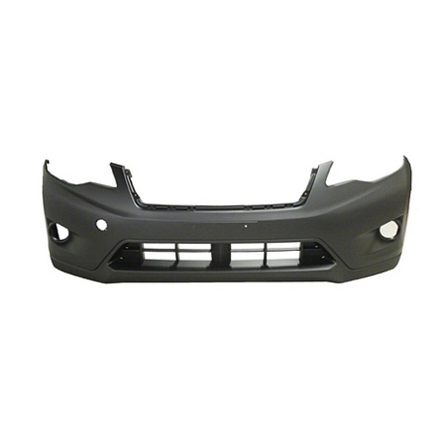 Bumper Cover Front w/Textured Lower Primed for Subaru XV Crosstrek 2013–2015