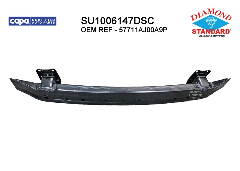 Bumper Cover Reinforcement Front CAPA for Subaru Legacy Outback