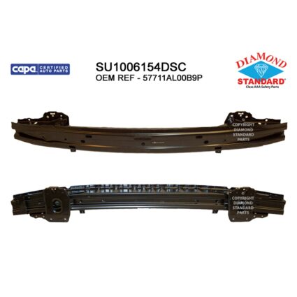 Bumper Cover Reinforcement Front CAPA for Subaru Legacy 2015–2017