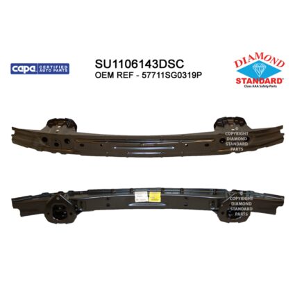 Bumper Cover Reinforcement Rear CAPA for Subaru Forester 2014–2018