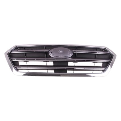 Grille Assembly w/Chrome Trim Dark Gray CAPA for Subaru Legacy 2017