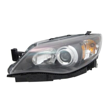 Headlight Assembly Composite Left Black for Subaru Impreza Sedan 2.5i 2.5i Limited 2.5i Premium 2008–2011