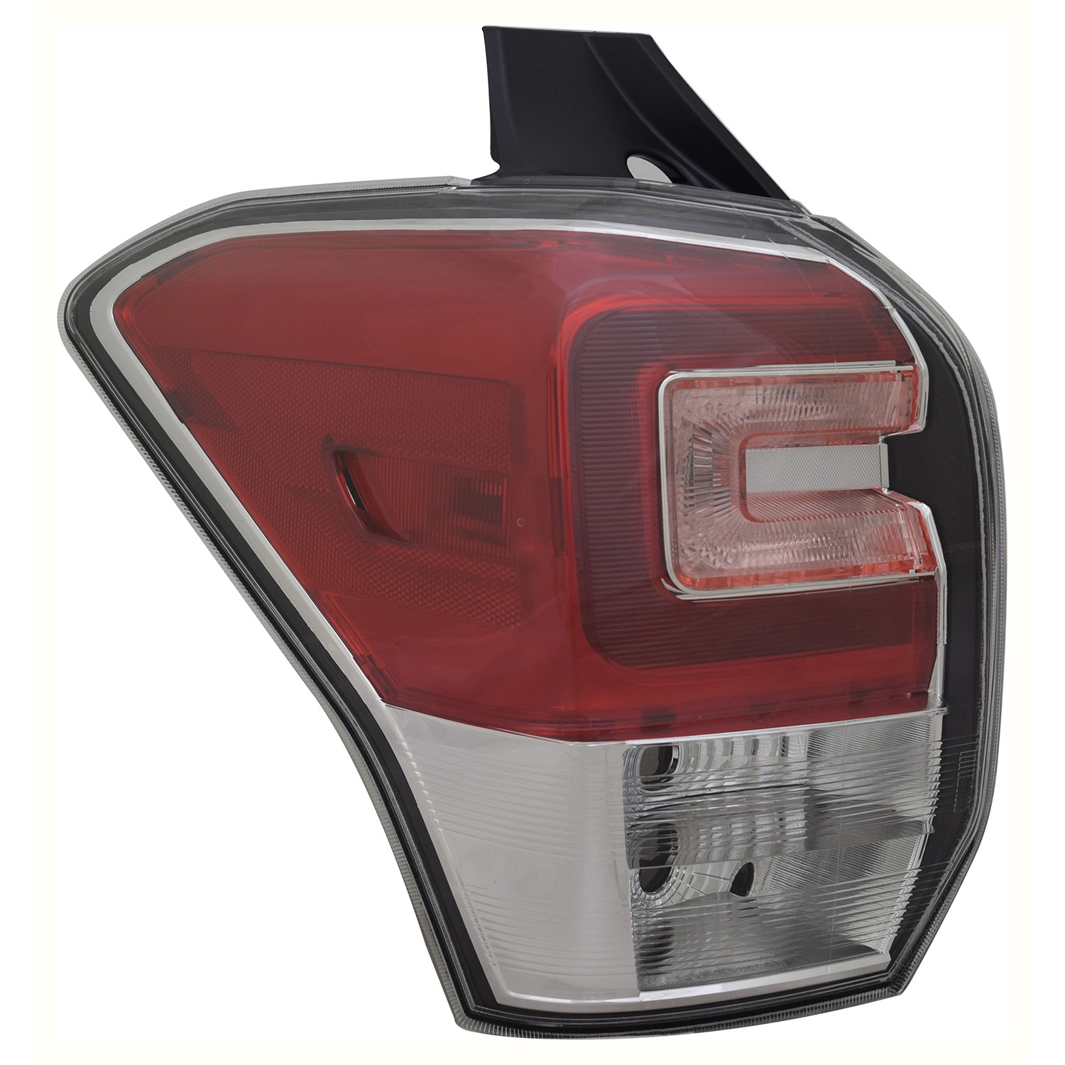 Tail Light Housing Left Includes Lens CAPA for Subaru Forester 2017–2018
