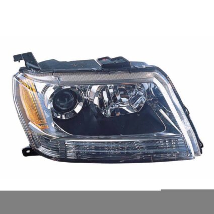 Headlight Lens Housing Right CAPA for Suzuki Grand Vitara 2006–2008